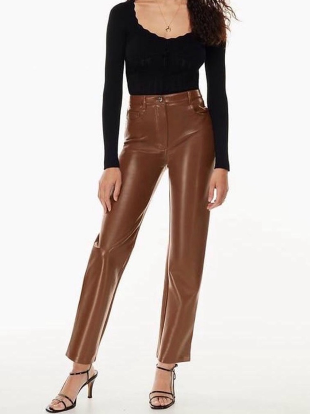 Aritzia wilfred Melina High Rise Straight leg